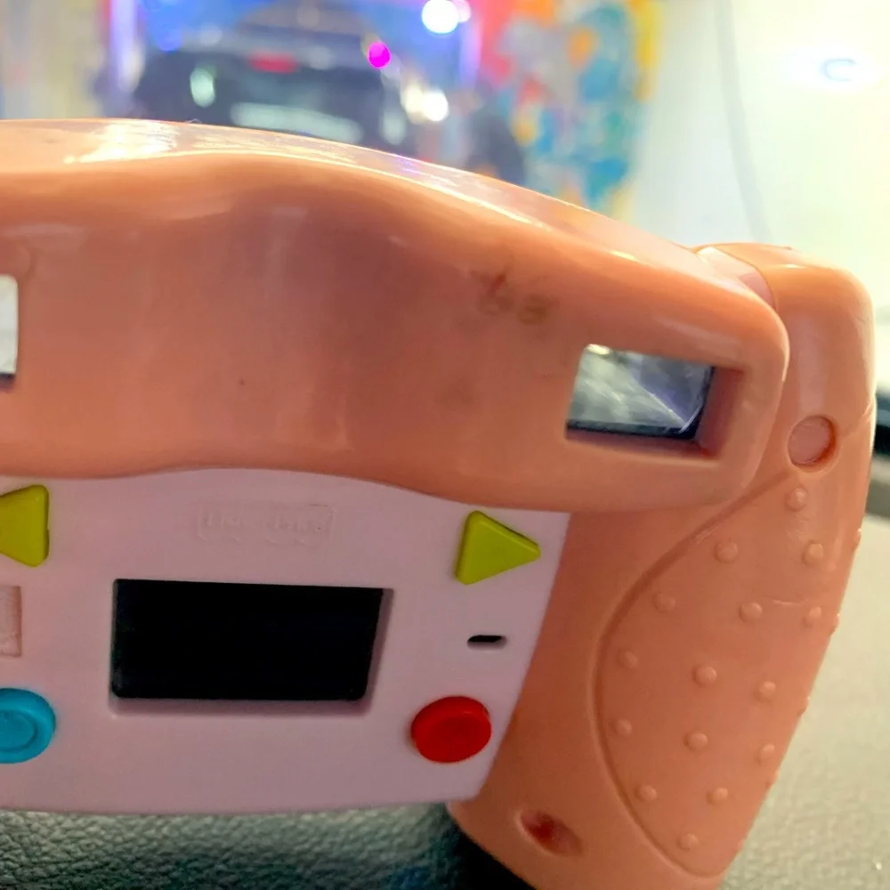 Fisher Price | Pink & White Kid Touch Digital Camera Child Practice Photography